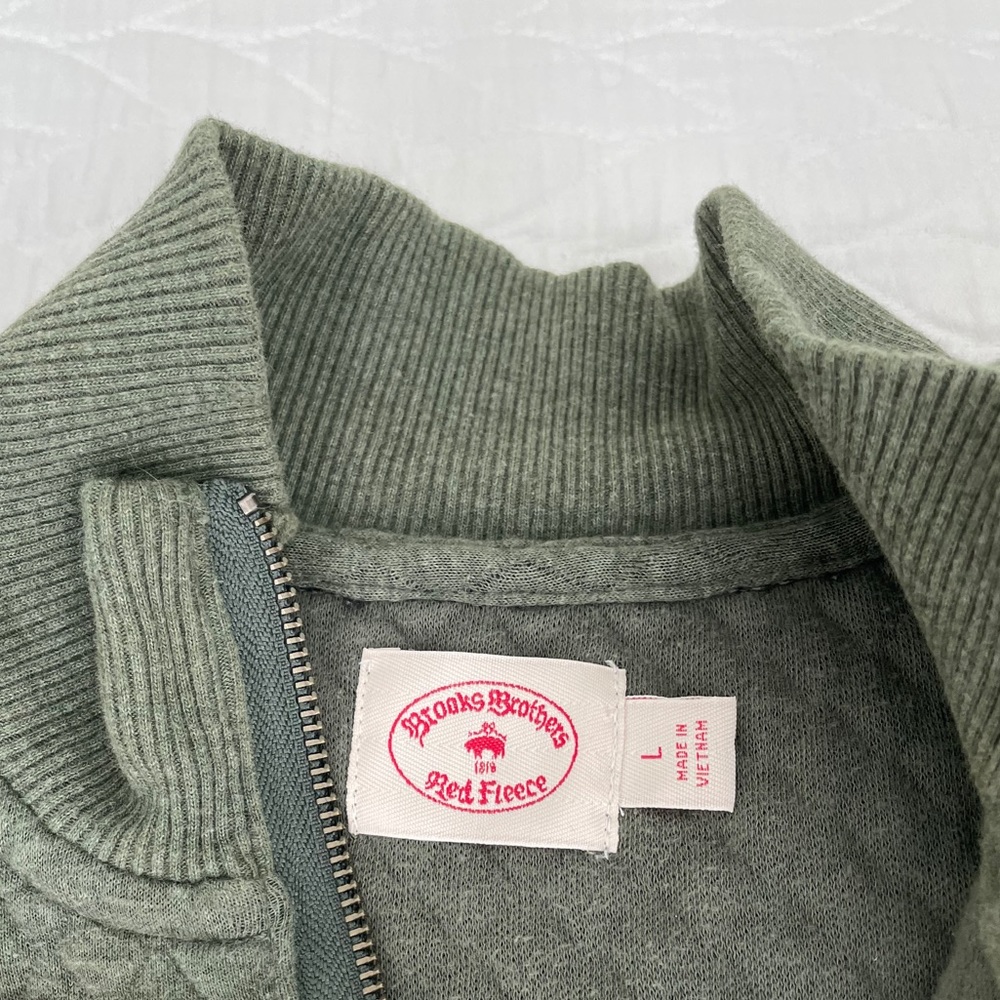 Brooks Brothers quarter zip size large
